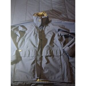 Propper Foul Weather Parka USA Made Navy Gore-Tex Coast Guard Jacket Size Small